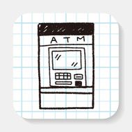ATM doodle drawing N5