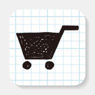 doodle Shopping cart N4