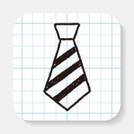 doodle tie