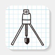 construction vertical tool doodle