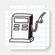Doodle Gas station