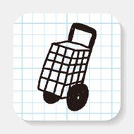 doodle Shopping cart N5