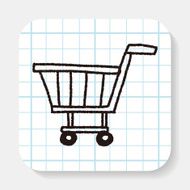 doodle Shopping cart N7