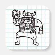 viking doodle