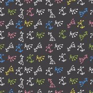 floral seamless pattern N11
