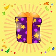 Hand drawn illustration - Magic gift boxes N5