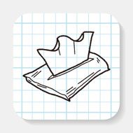 facial tissue doodle N3