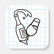 doodle celebrate dinner