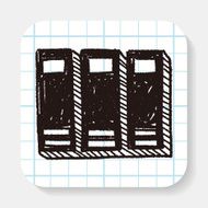 book doodle drawing