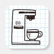 coffee maker doodle N2