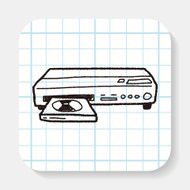 dvd player doodle