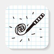 doodle Celebrate horn