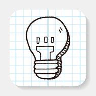 bulb doodle drawing