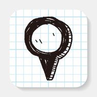 doodle location gps pin N2