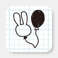 balloon doodle drawing