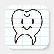 tooth doodle drawing N2
