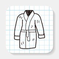 bathrobe doodle