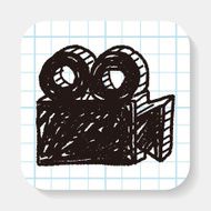 film camera doodle
