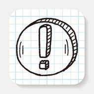 exclamation doodle N4
