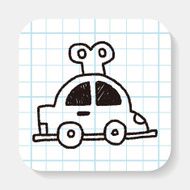 toy car doodle drawing