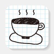 coffee doodle drawing N2