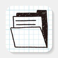 notebook files doodle drawing