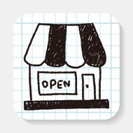 shop store doodle drawing N4