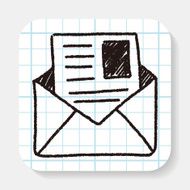 letter doodle drawing