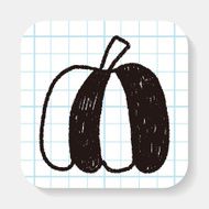 pumpkin doodle drawing