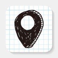 doodle location gps pin N3