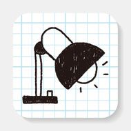 lamp doodle drawing N2