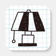 lamp doodle drawing N3