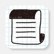 note doodle drawing