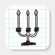 candle doodle N6