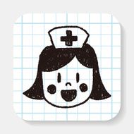 nurse doodle drawing