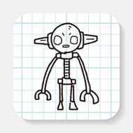 robot doodle N69