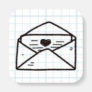 love mail doodle