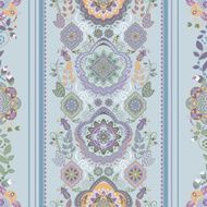 Striped floral pattern N4