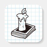 candle doodle N7