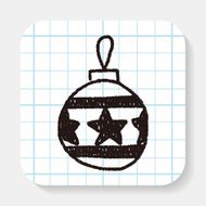 Ornament doodle drawing