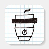 coffee doodle drawing N3