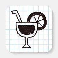 juice doodle drawing