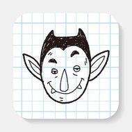 vampire doodle