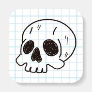 skull Doodle N10