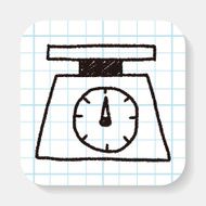 scale weight doodle drawing N2