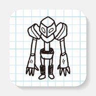 robot doodle N126