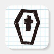 grave doodle drawing N2