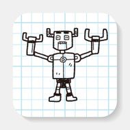 robot doodle N142