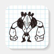 robot doodle N143
