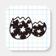 easter egg doodle N14